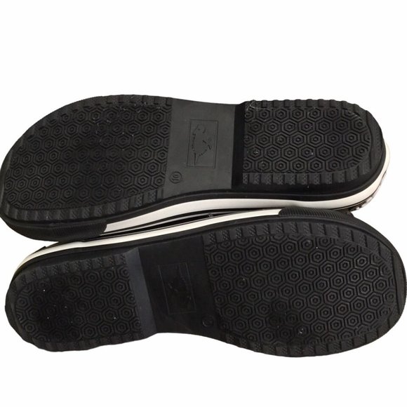 Rocket Dog Shoes Rocket Dog Rainy Womens Black Rubber Rain Laceup